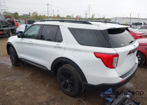 2022 Ford Explorer Xlt from USA, damaged, VIN 1FMSK8DH2NGA94524